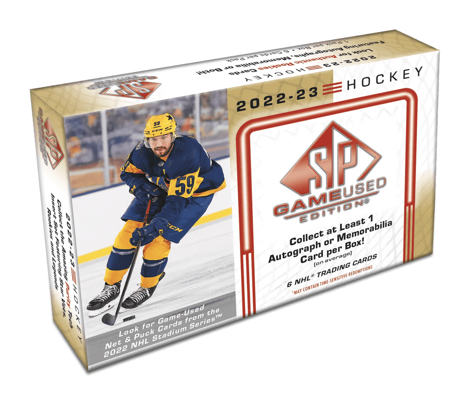 2022-23 Upper Deck SP Game Used Hockey Hobby Box - Collector's Avenue