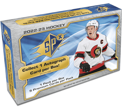 2022-23 Upper Deck Spx Hockey Hobby Box - Collector's Avenue