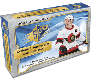 2022-23 Upper Deck Spx Hockey Hobby Box