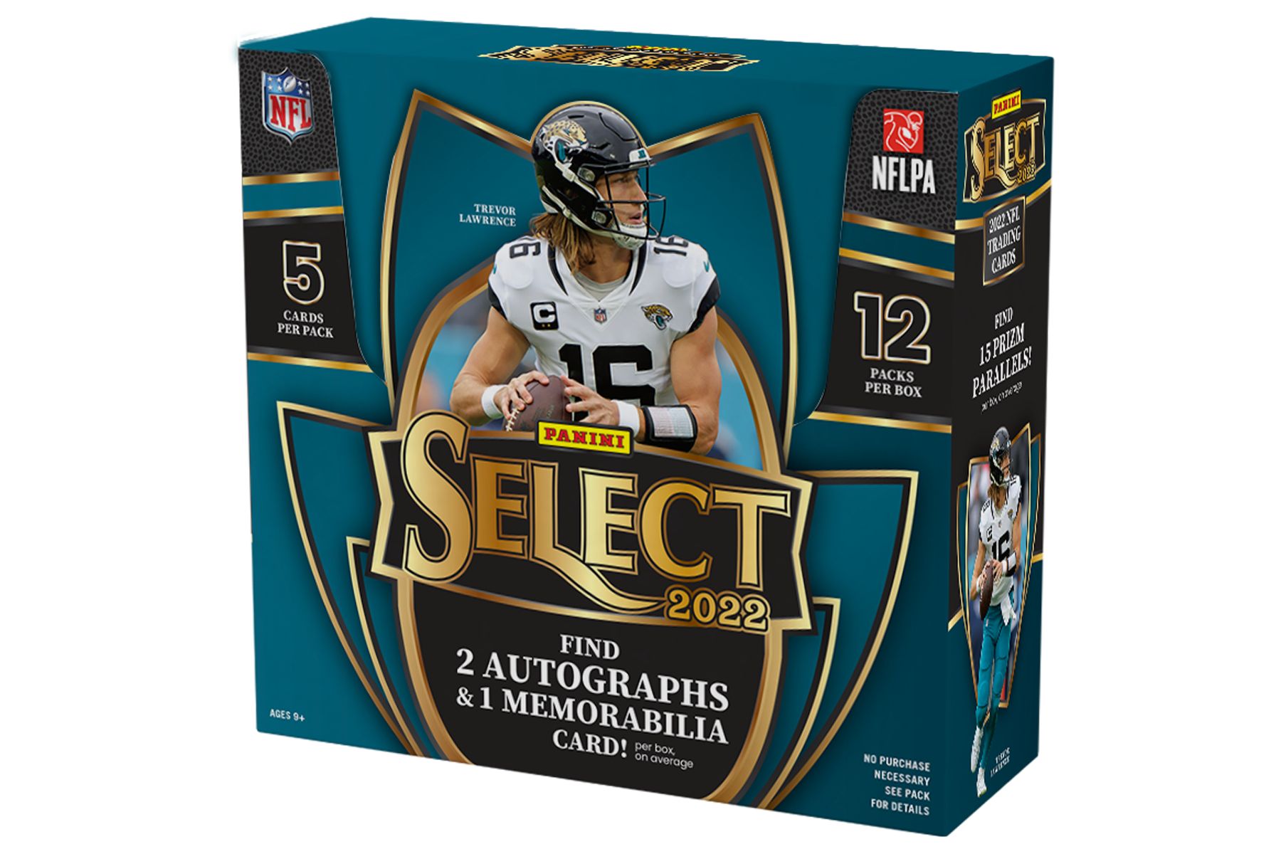 2022 Select Draft Picks Football Checklist, Hobby Box Info