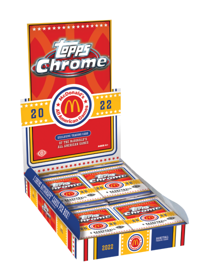 2022 Topps Chrome McDonald's All American Basketball Hobby Box - Collector's Avenue