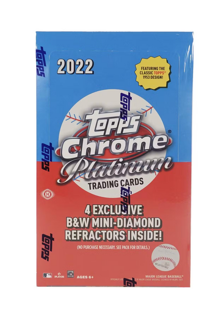 2022 Topps Chrome Platinum Anniversary Baseball Lite Box - Collector's Avenue