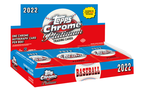 2022 Topps Chrome Platinum Anniversary Baseball Hobby Box - Collector's Avenue