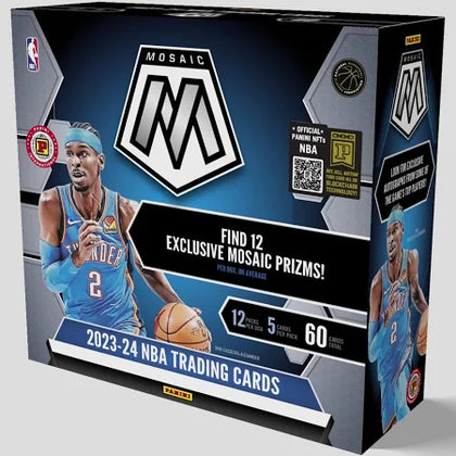 2023-24 Panini Mosaic Basketball International Hobby Box