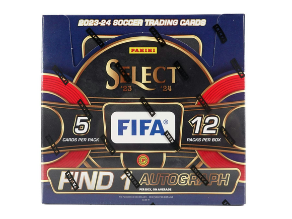 2023-24 Panini Select FIFA Soccer International Hobby Box