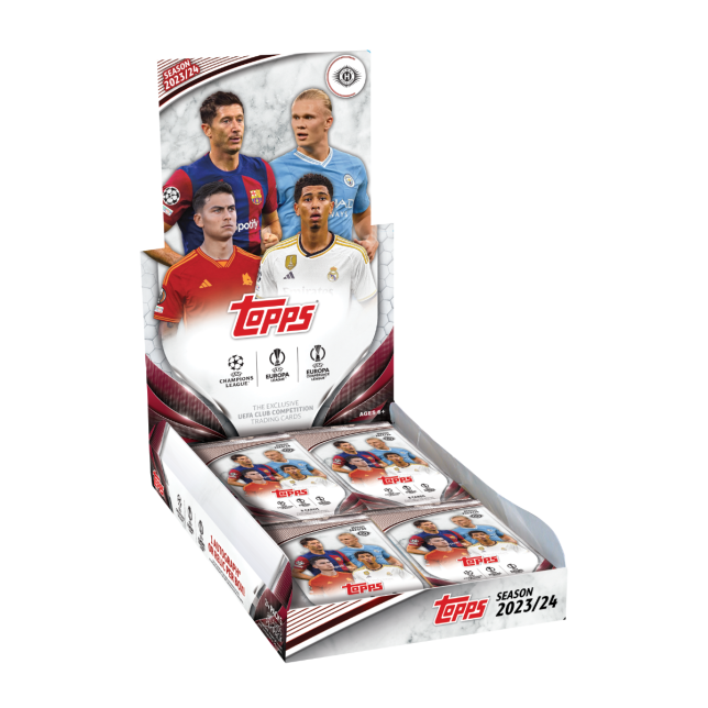 2023-24 Topps UEFA Club Competitions Soccer Hobby Box - Collector's Avenue