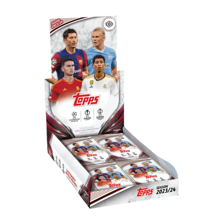 2023-24 Topps UEFA Club Competitions Soccer Hobby Box - Collector's Avenue