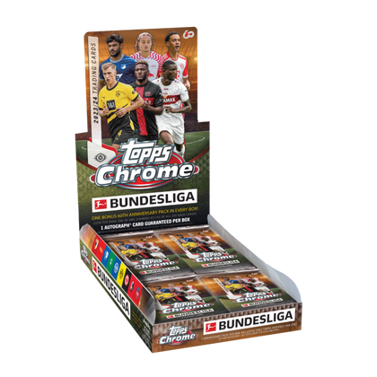 2023-24 Topps Chrome Bundesliga Soccer Hobby Box - Collector's Avenue