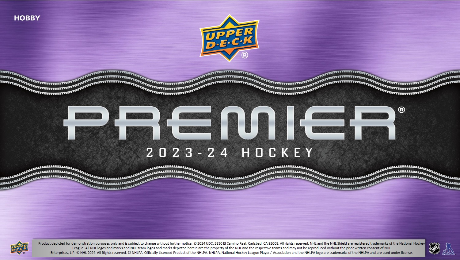 2023-24 Upper Deck Premier Hockey Hobby Box - Collector's Avenue