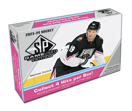 2023-24 Upper Deck SP Game Used Hockey Hobby Box - Collector's Avenue