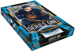 2023-24 Upper Deck Series 1 Hockey Hobby Box Case (12 Boxes)