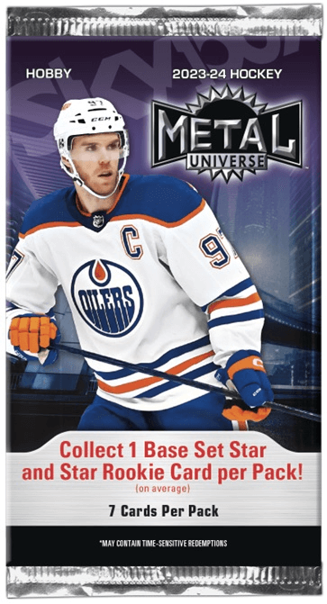 2023-24 Upper Deck Skybox Metal Universe Hockey Hobby Pack - Collector's Avenue