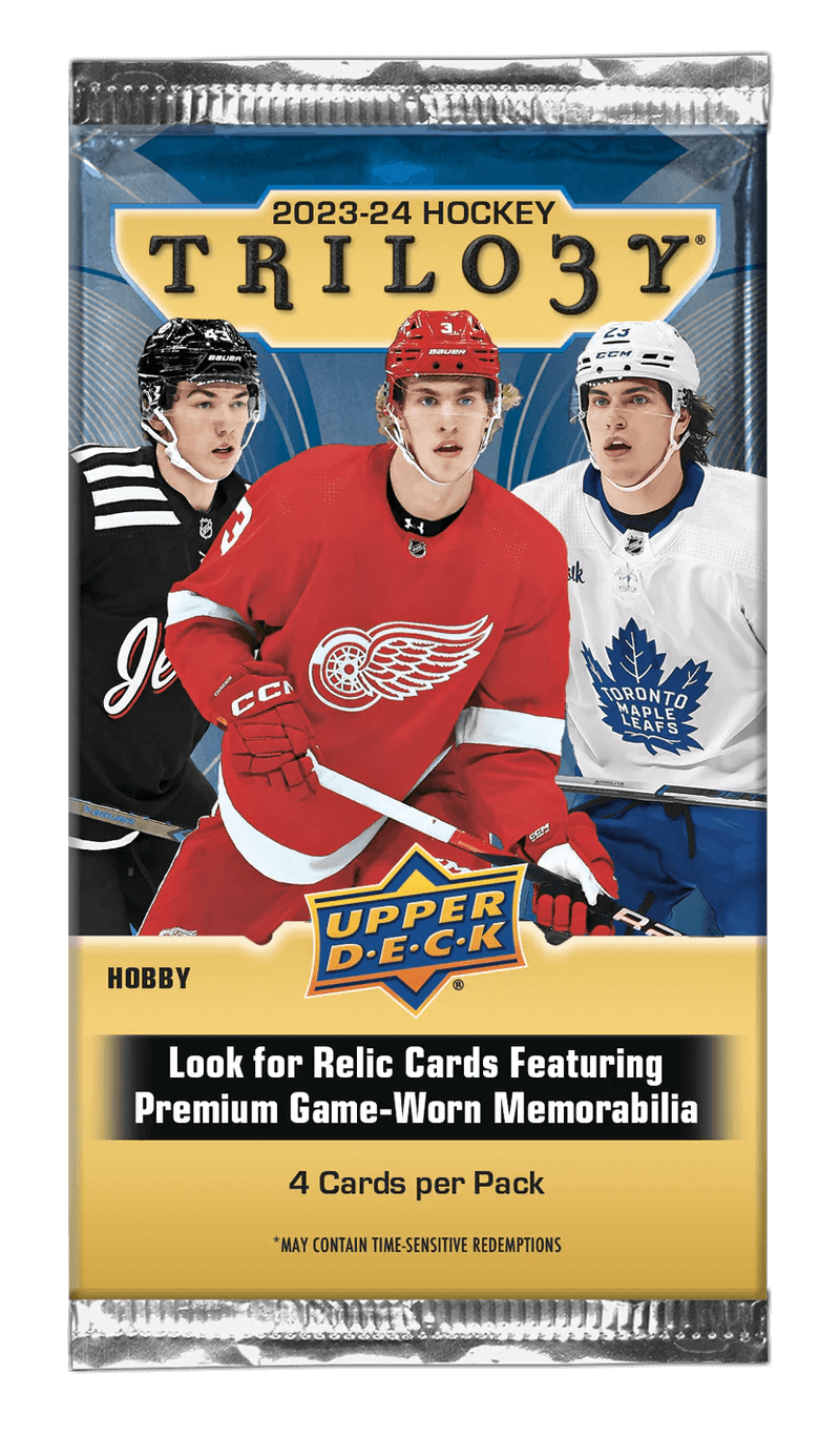 2023-24 Upper Deck Trilogy Hockey Hobby Pack - Collector's Avenue