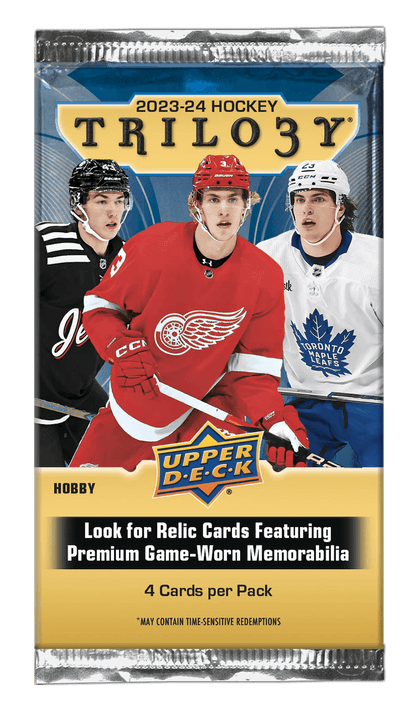 2023-24 Upper Deck Trilogy Hockey Hobby Pack - Collector's Avenue