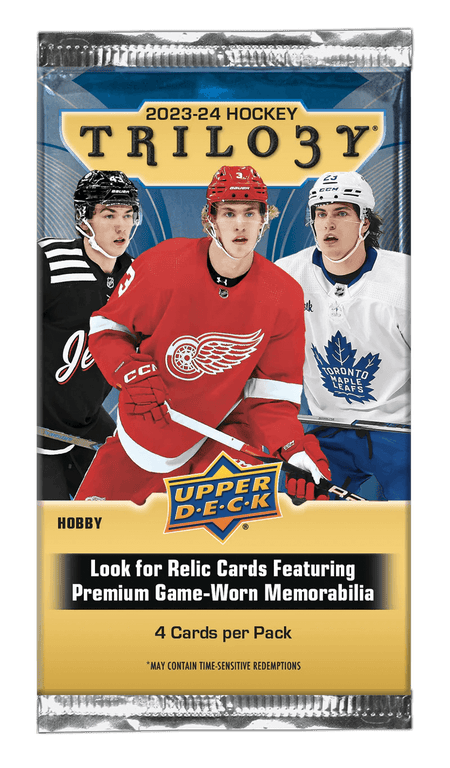 2023-24 Upper Deck Trilogy Hockey Hobby Pack - Collector's Avenue