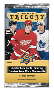 2023-24 Upper Deck Trilogy Hockey Hobby Pack