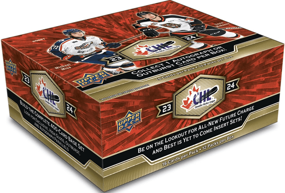 2023-24 Upper Deck CHL Hockey Hobby Box - Collector's Avenue