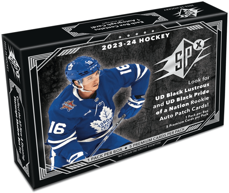 2023-24 Upper Deck SPx Hockey Hobby Box - Collector's Avenue