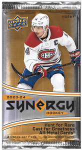 2023-24 Upper Deck Synergy Hockey Hobby Pack - Collector's Avenue