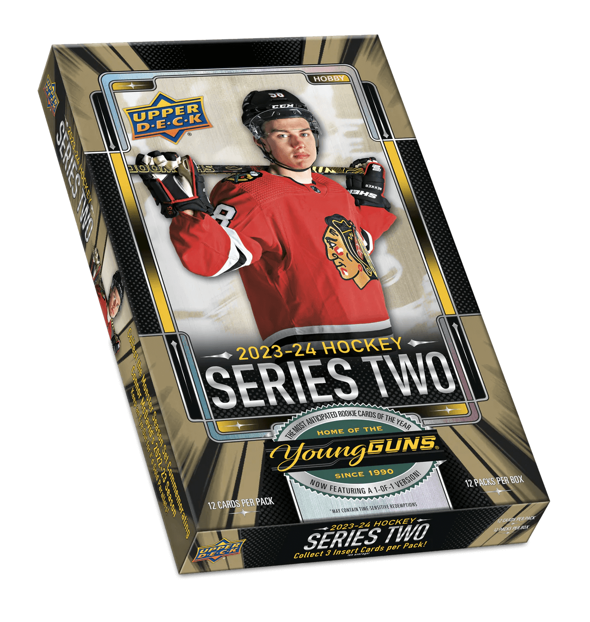 2023-24 Upper Deck Series 2 Hockey Hobby Box Case (12 Boxes) (Limit 1 per Customer) - Collector's Avenue