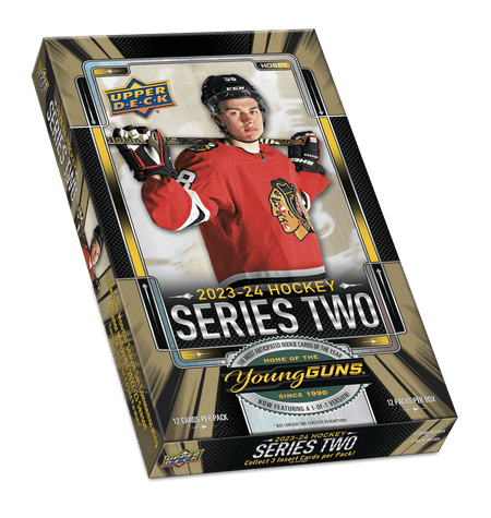 2023-24 Upper Deck Series 2 Hockey Hobby Box Case (12 Boxes) (Limit 1 per Customer) - Collector's Avenue