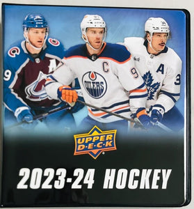 2023-24 Upper Deck Hockey Binder