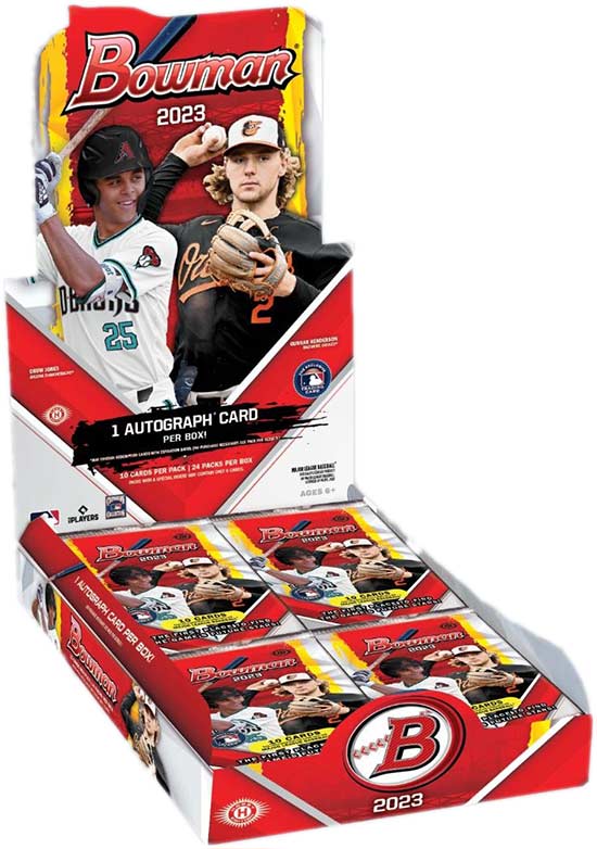 2023 Bowman Baseball Hobby Box Collector's Avenue