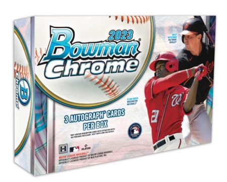 2023 Bowman Chrome Baseball HTA Choice Box - Collector's Avenue