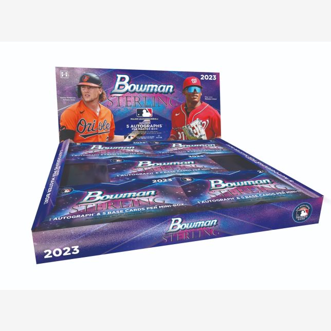 2023 Bowman Sterling Baseball Hobby Box - Collector's Avenue