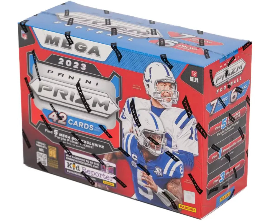 2023 Panini Prizm Football Hobby Mega Box - Collector's Avenue