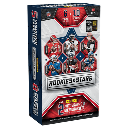 2023 Panini Rookies & Stars Football Hobby Box - Collector's Avenue