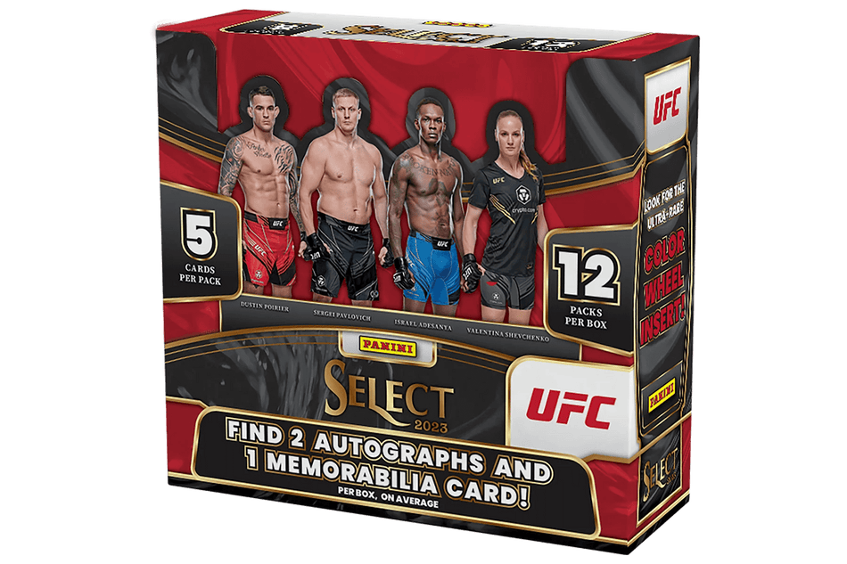 2023 Panini Select UFC Hobby Box - Collector's Avenue