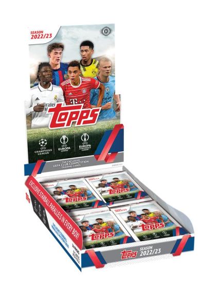 2022-23 Topps UEFA Club Competitions Soccer Hobby Box - Collector's Avenue