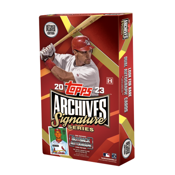 2023 Topps Archives Signature Series Retired Player Edition 
