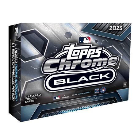 2023 Topps Chrome Black Baseball Hobby Box - Collector's Avenue