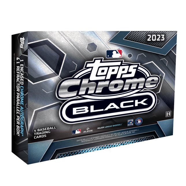 2023 Topps Chrome Black Baseball Hobby Box - Collector's Avenue