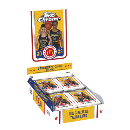 2023 Topps Chrome McDonald's All American Basketball Hobby Box - Collector's Avenue