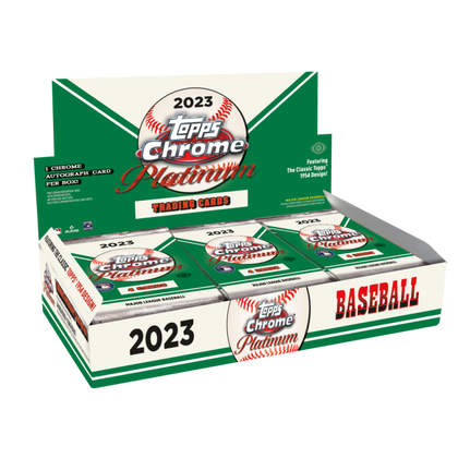 2023 Topps Chrome Platinum Anniversary Baseball Hobby Box - Collector's Avenue