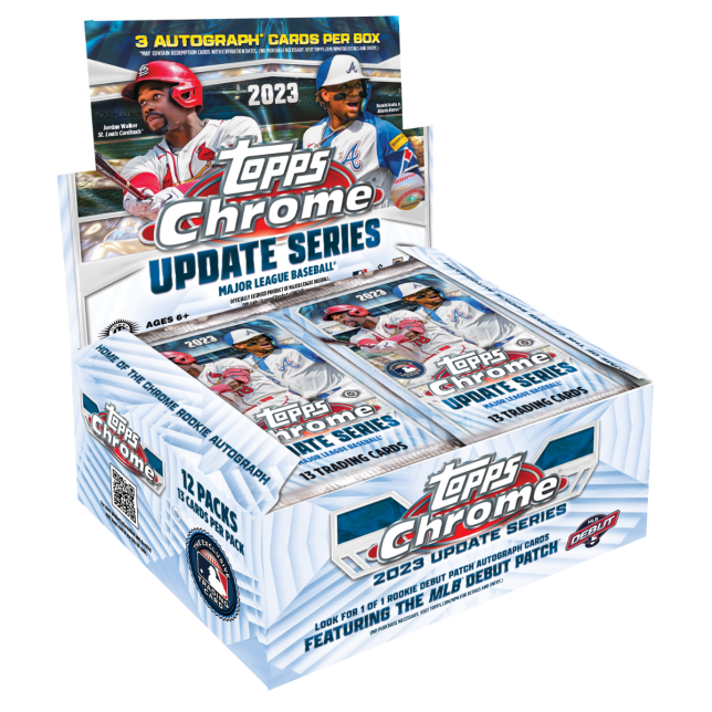 2023 Topps Chrome Update Series Baseball Jumbo Box - Collector's Avenue