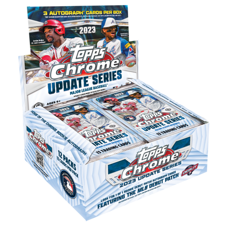 2023 Topps Chrome Update Series Baseball Jumbo Box - Collector's Avenue