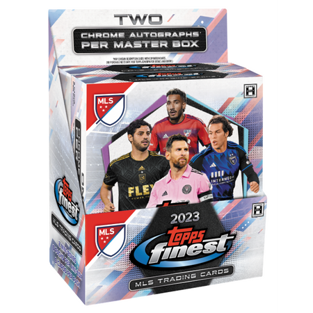 2023 Topps Finest MLS Soccer Hobby Box - Collector's Avenue