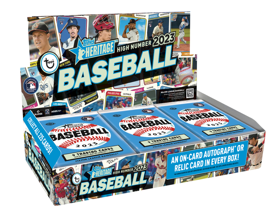 2023 Topps Heritage High Number Baseball Hobby Box