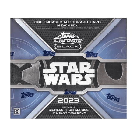 2023 Topps Star Wars Chrome Black Hobby Box - Collector's Avenue