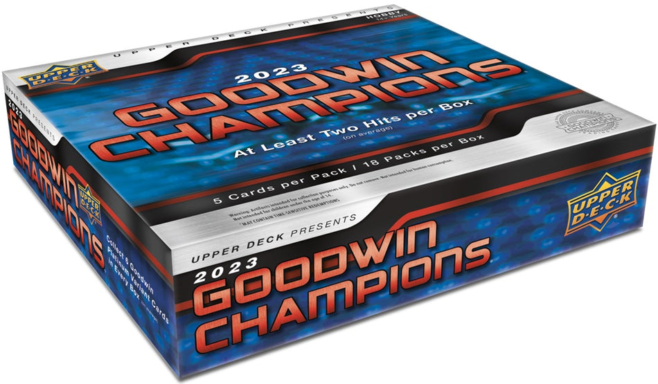 2023 Upper Deck Goodwin Champions Hobby Box - Collector's Avenue