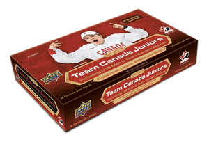 2023 Upper Deck Team Canada Juniors Hockey Hobby Box Case(12 Boxes)