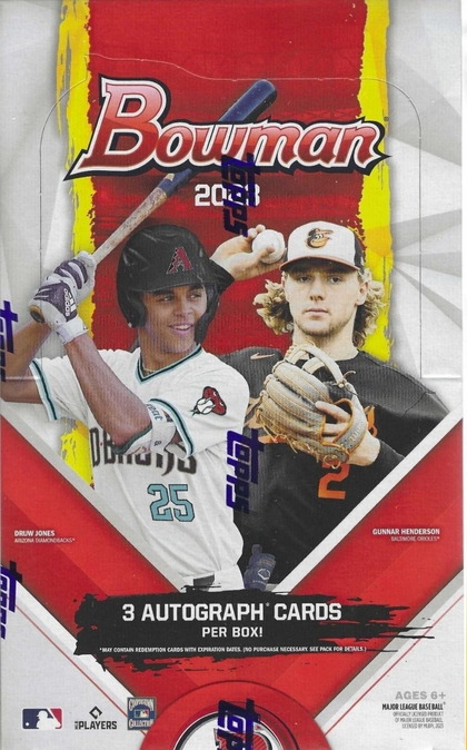 2023 Bowman Baseball Jumbo Box