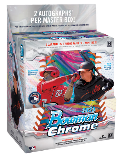 2023 Bowman Chrome Baseball Hobby Box