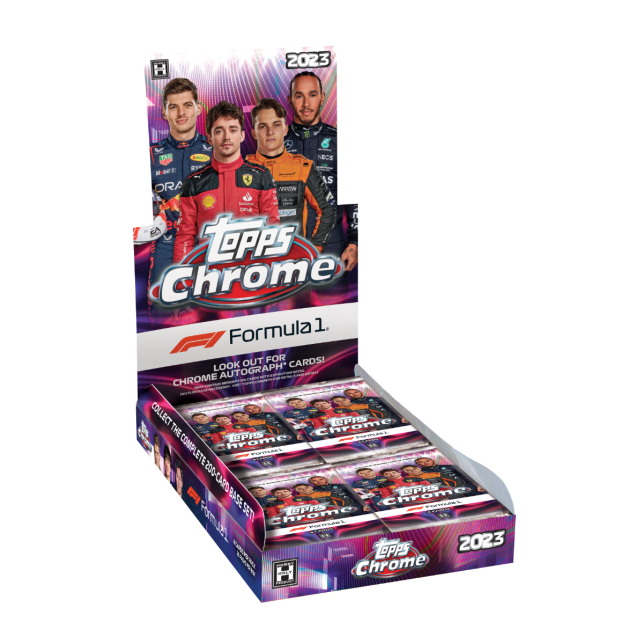 2023 Topps Chrome Formula 1 Racing Hobby Box - Collector's Avenue