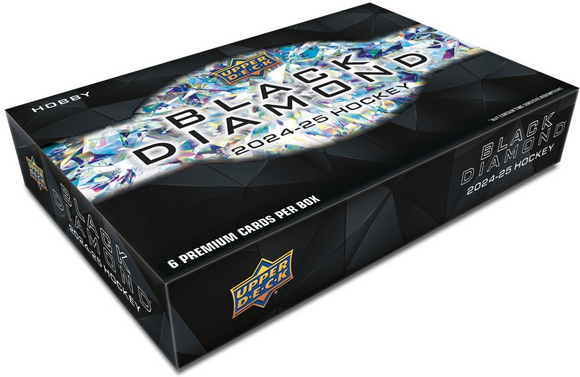 2024-25 Upper Deck Black Diamond Hockey Hobby Master Case (10 Boxes)