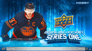 2024-25 Upper Deck Series 1 Hockey Hobby Case (12 Boxes)